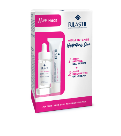 Rilastil Aqua Intense Hyrating Duo Offer | Gel & Serum Moisturiser